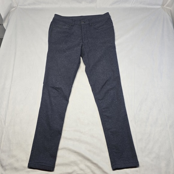 lululemon athletica Other - Lululemon Abc Canvas skinny Pants Men Size 32x32 Blue